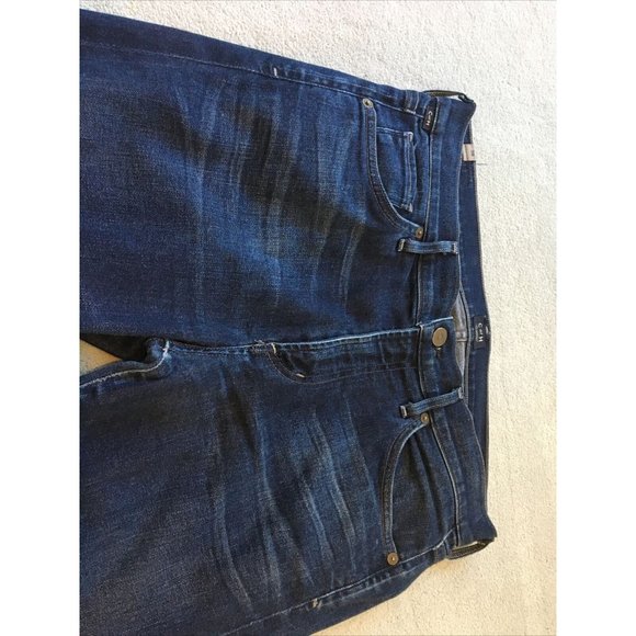 Women's Citizens of Humanity Agnes Mid Rise Slim Straight Jeans Blue 29x25 - Picture 5 of 12